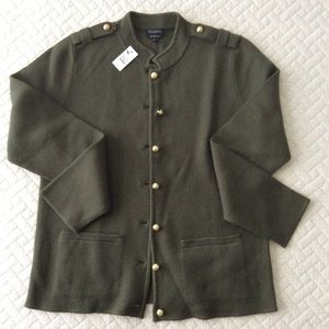 Talbots Button Up Sweater